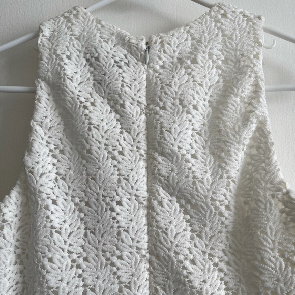 Jessica Simpson Fit & Flare Dress Sleeveless Lace Top Size 6 - Picture 7 of 11